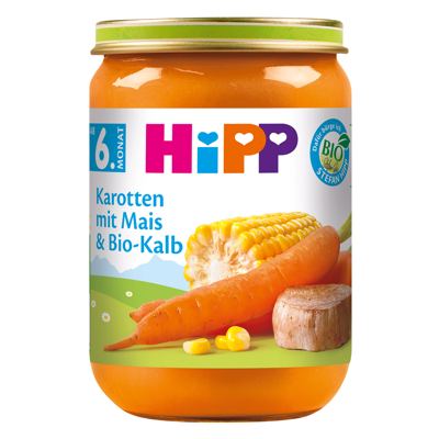 Hipp EKO obrok mrk/kuk/tel. 6+ 190 g