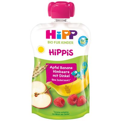 HIPPIS BIO JAB./BANANA/MAL/ŽIT 100G