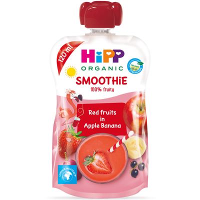 SMOOTHIE NAPITAK JABUKA I BANANA SA CRVENIM VOCEM 120 ML