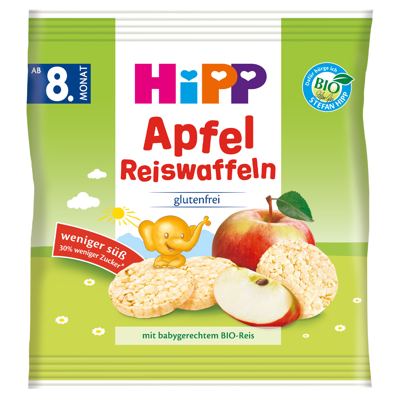 KREKER DJEČJI HIPP BIO RIŽA JAB. 30 g