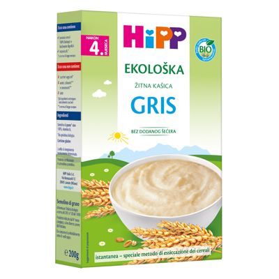 Hipp žitna kaša gris 200 g