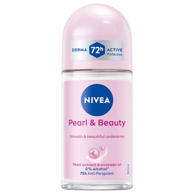NIVEA DEO 50mL W PEARL&BEAUTY ROLL ON