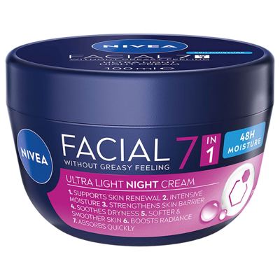 NIVEA KREMA FACIAL HIR.NOĆNA 100mL