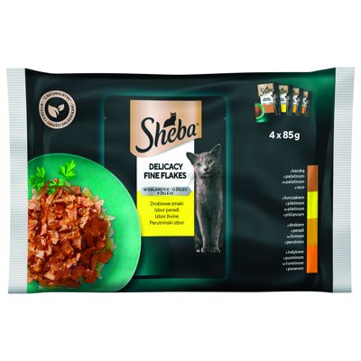 HRANA ZA MAČKE SHEBA PERAD U ŽELEU 4X85G