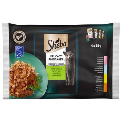 SHEBA MESANI IZBOR ZELE 4X85G