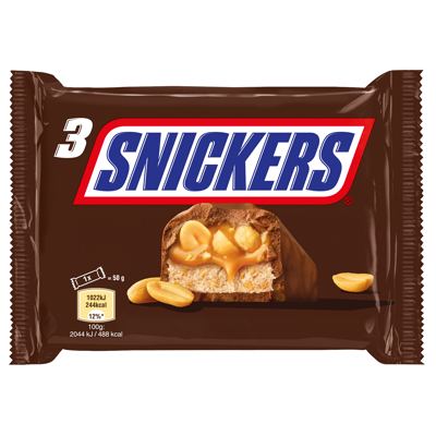 ČOKOLADA SNICKERS MULTIPACK 3X50G MARS