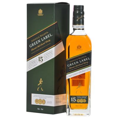 WHISKY JOHNNIE WALKER GREEN LABEL 0.7L