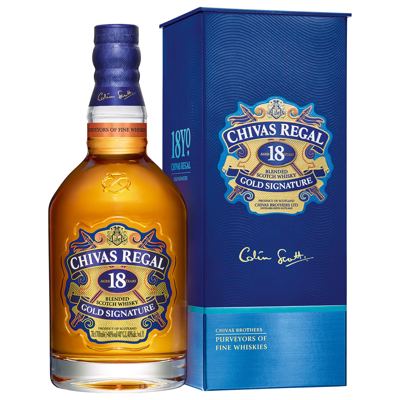 CHIVAS REGAL 18YO 0,7L GOLD SIGNATU