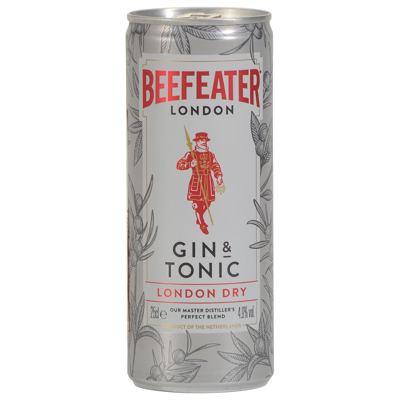 DŽIN TONIC BEEFEATER RTD 0.25L CAN