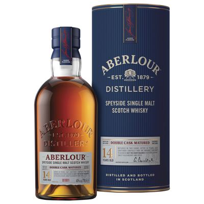 *WHISKY ABERLOUR 14YO 0.7L TUBE