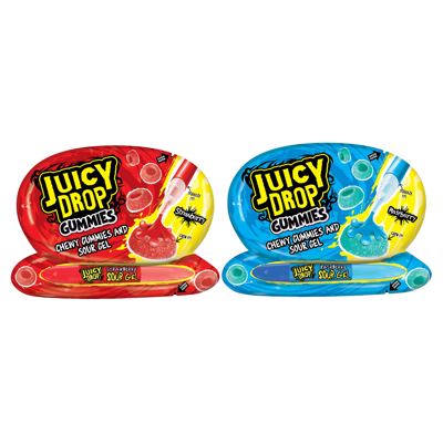 JUICY DROP GUMMIES BAG 57G 12/1