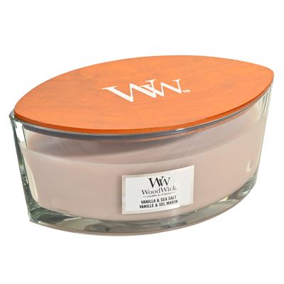 WOODWICK SVIJECA CLASSIC ELLIPSE VANILA SEA SALT