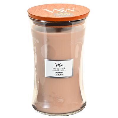 WOODWICK SVIJECA CLASSIC LARGE CASHMERE