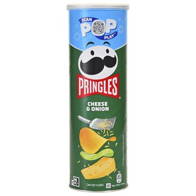 PRINGELS CHEESE ONION 165g