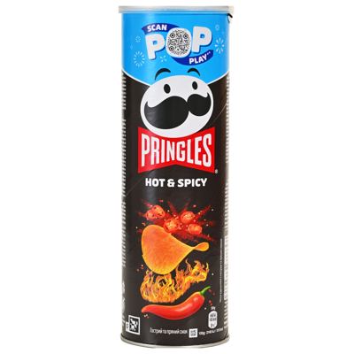 Cips PRINGLES 0165 ljut i zacinjen