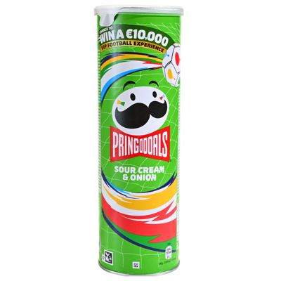 PRINGLES SOUR CREAM & ONION 165G 19/1