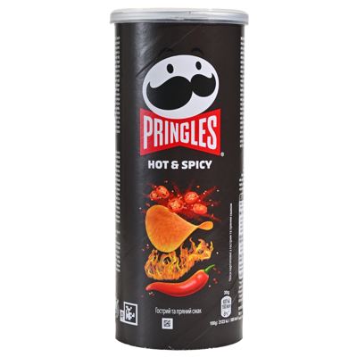 PRINGLES HOT & SPICY 125 g