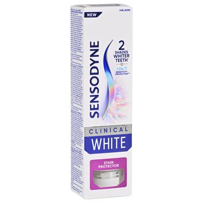 PASTA ZA ZUBE CLINICAL WHITE STAIN PROTECTOR 75ML SENSODYNE