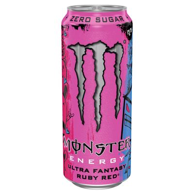 N-*MONSTER 0.50L ULTRA FANTASY RUBY RED -12/1-