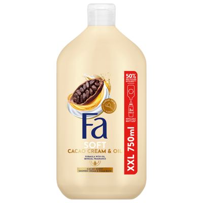 FA PENA CREAM&OIL CACAO 750ML