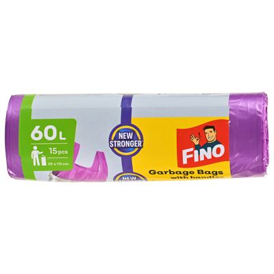 VREĆE ZA SMEĆE U BOJI 60L 15/1FINO