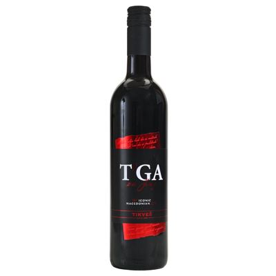 Vino T'ga za Jug Vranec 0750 Tikves