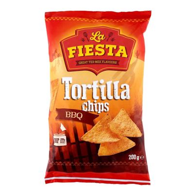 MEX TORTILJA ČIPS 200GBARBECUE LA FIESTA -16/1
