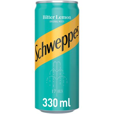 SCHWEPPES BITTER LEMON SLEEK 0,33ML LIM.(24)
