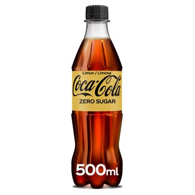COCA COLA 0.5 L ZERO LEMON