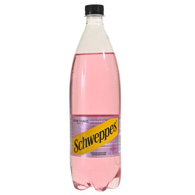 SCHWEPPES 1L PINK TONIC STYLE