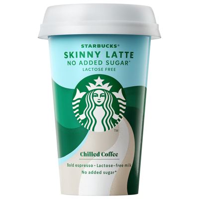 KAFA CAFFE LATTE NO ADDED SUGAR 220ML STARBUCKS