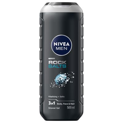 NIVEA MEN ROCK SALT GEL ZA TU.500ML