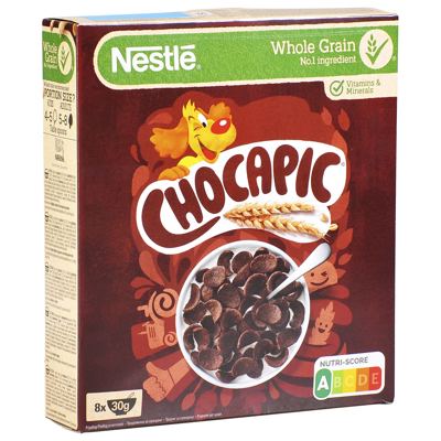 CHOCAPIC ČOK.ŽITNE ŠKOLJKICE 250g