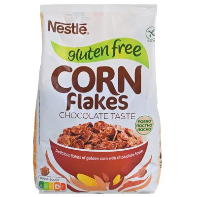 CEREALIJE NESTLE CORN FLAKES CHOCO BAG 450G