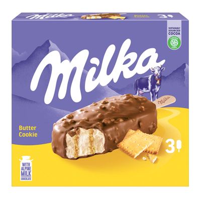 SLADOLED MULTIP.ŠTAPIĆ MILKA BUTTER COOKIE 270ML