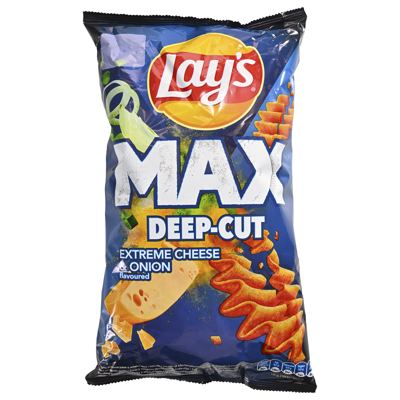 LAYS MAXX DEEP RIDGED 120G