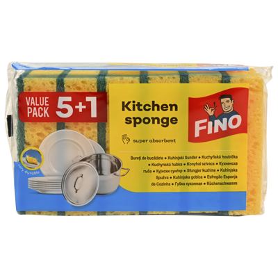 SPUŽVA KUHINJSKA 5+1GRATIS FINO