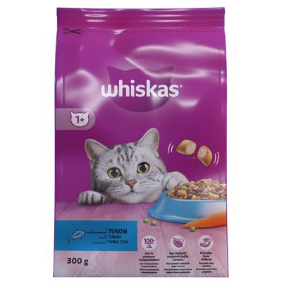 HRANA ZA MAČKE BRIKETI TUNJEVINA WHISKAS 300G