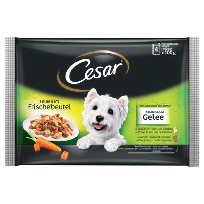 CESAR VR IZBOR U ŽELEU 4*100g