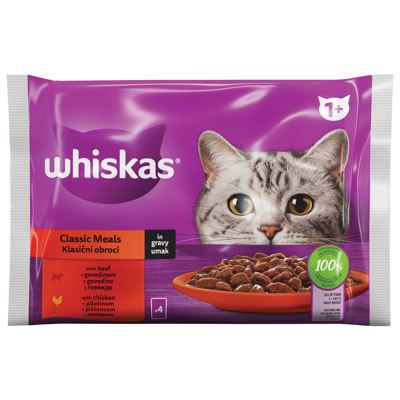 HRANA ZA MAČKE WHISKAS KESICE IZABRANI OBROCI 4X85GR MARS