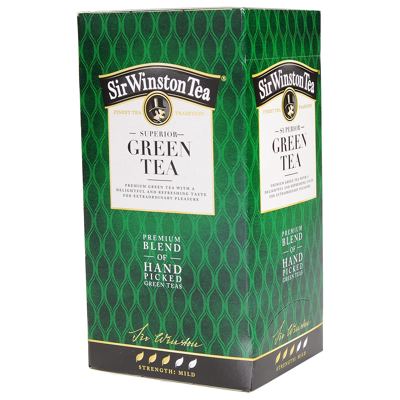 CAJ SUPERIOR GREEN TEA SIR WINSTON TEEKANNE 35GR