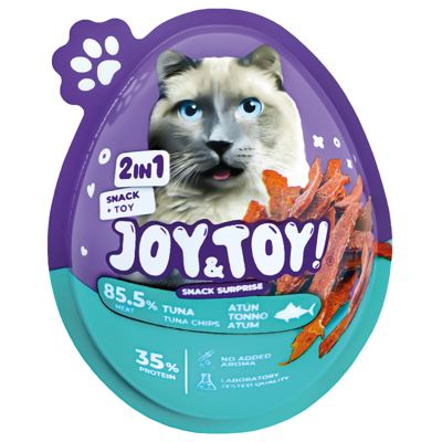 POSLASTICA ZA MACKE 2U1 TUNA + IGRACKA JOY TOY!