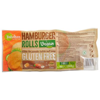 PECIVO HAMBURGER BEZGLUTENSKI 140g