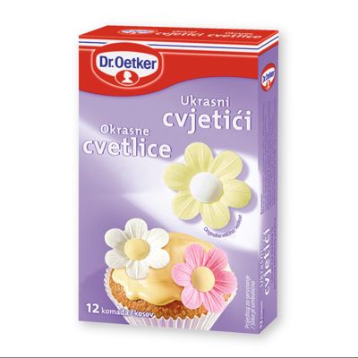 DEKOR DR OETKER 3GUKRASNI CVJETIĆI