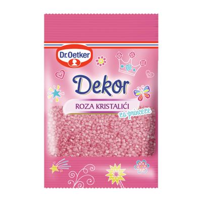 DEKOR DR OETKER 10G ROZA KRISTALIĆI