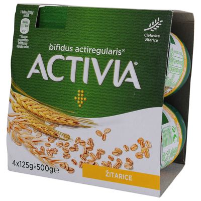 Danone Activia cjel.žitarice jog. 4x125g