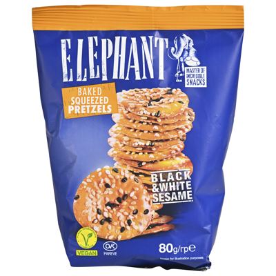 ELEPHANT SLANO PECIVO SEZAM 80g