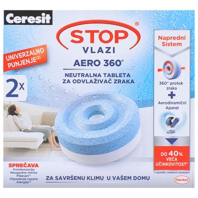 CERESIT TABLETE 2 x 450 g