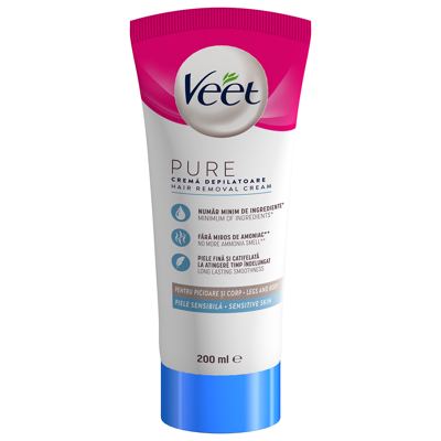 KREMA ZA DEPILACIJU PURE SENSITIVE 200ML VEET