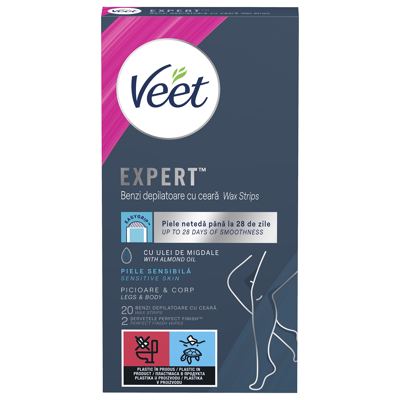 VEET LISTIĆI ZA DEPILACIJU NOGU 20 SENSITIVE ALCA